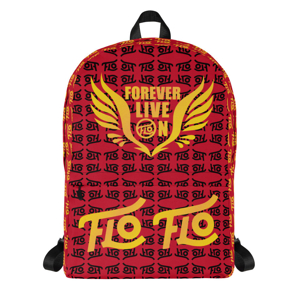 FLO Wings Backpack (Red, Black & Gold Edition)