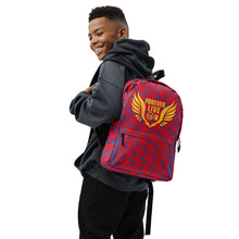 Load image into Gallery viewer, FLO Wings Backpack (Red, Blue &amp; Gold Edition)