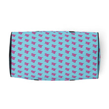 Load image into Gallery viewer, Custom FLO Duffle Bag (Light Blue &amp; Light Pink Exclusive)