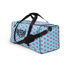 Load image into Gallery viewer, Custom FLO Duffle Bag (Light Blue &amp; Light Pink Exclusive)