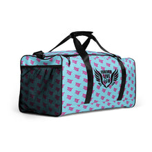 Load image into Gallery viewer, Custom FLO Duffle Bag (Light Blue &amp; Light Pink Exclusive)