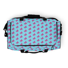 Load image into Gallery viewer, Custom FLO Duffle Bag (Light Blue &amp; Light Pink Exclusive)