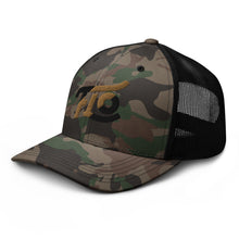 Load image into Gallery viewer, FLO Camouflage Trucker Cap (Old Brown/Black Edition)