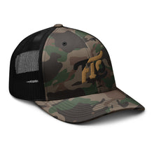 Load image into Gallery viewer, FLO Camouflage Trucker Cap (Old Brown/Black Edition)