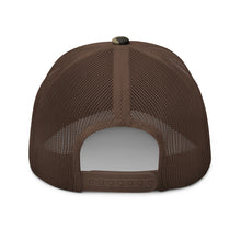 Load image into Gallery viewer, FLO Camouflage Trucker Cap (Old Brown/Black Edition)