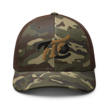 Load image into Gallery viewer, FLO Camouflage Trucker Cap (Old Brown/Black Edition)