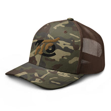 Load image into Gallery viewer, FLO Camouflage Trucker Cap (Old Brown/Black Edition)