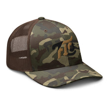 Load image into Gallery viewer, FLO Camouflage Trucker Cap (Old Brown/Black Edition)
