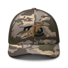 Load image into Gallery viewer, FLO Camouflage Trucker Cap (Old Brown/Black Edition)