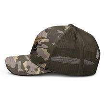 Load image into Gallery viewer, FLO Camouflage Trucker Cap (Old Brown/Black Edition)
