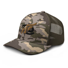Load image into Gallery viewer, FLO Camouflage Trucker Cap (Old Brown/Black Edition)