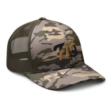 Load image into Gallery viewer, FLO Camouflage Trucker Cap (Old Brown/Black Edition)