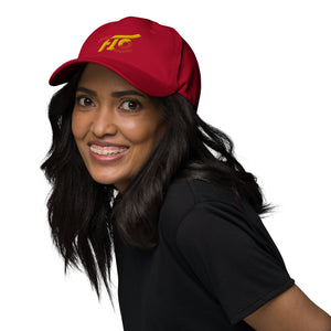 FLO Dad Cap (Red & Gold Edition)