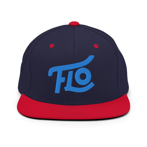 FLO Snapback Cap (Aqua/Teal)