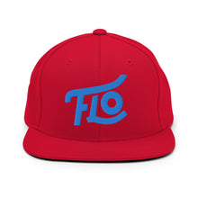 Load image into Gallery viewer, FLO Snapback Cap (Aqua/Teal)
