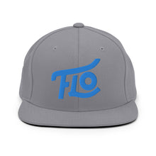 Load image into Gallery viewer, FLO Snapback Cap (Aqua/Teal)