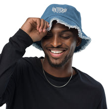 Load image into Gallery viewer, FLO Distressed Bucket Hat