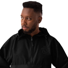 Load image into Gallery viewer, Just FLO With It Embroidered Champion Jacket (Black)