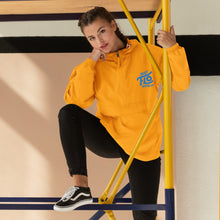 Load image into Gallery viewer, Just FLO With It Embroidered Champion Jacket (Aqua/Teal)
