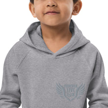Load image into Gallery viewer, FLO Toddler Hoodie (Embroidered Gray)
