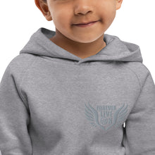Load image into Gallery viewer, FLO Toddler Hoodie (Embroidered Gray)