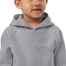 Load image into Gallery viewer, FLO Toddler Hoodie (Embroidered Gray)