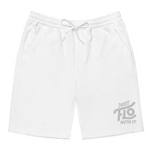 Load image into Gallery viewer, Just FLO With It Jogger Shorts (White)