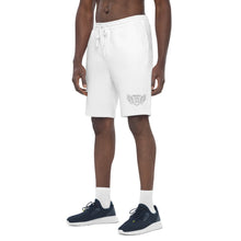 Load image into Gallery viewer, FLO Wings Jogger Shorts (White)