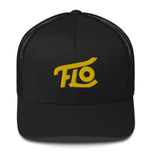 Load image into Gallery viewer, FLO Trucker Cap (Gold)