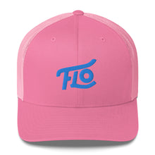 Load image into Gallery viewer, FLO Trucker Cap (Aqua/Teal)