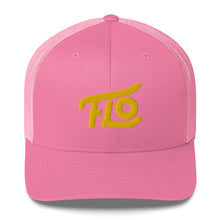 Load image into Gallery viewer, FLO Trucker Cap (Gold)