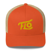 Load image into Gallery viewer, FLO Trucker Cap (Gold)