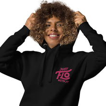 Load image into Gallery viewer, Just FLO With It Hoodie (Pink)