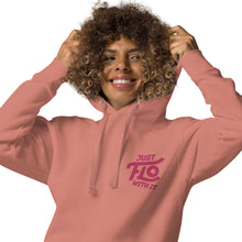 Load image into Gallery viewer, Just FLO With It Hoodie (Pink)