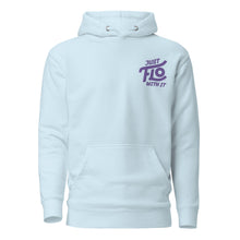 Load image into Gallery viewer, Just FLO With It Hoodie (Purple)