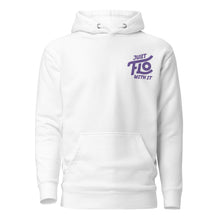 Load image into Gallery viewer, Just FLO With It Hoodie (Purple)