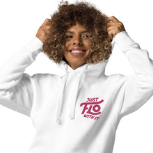 Load image into Gallery viewer, Just FLO With It Hoodie (Pink)
