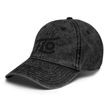 Load image into Gallery viewer, FLO Vintage Cap (Black)