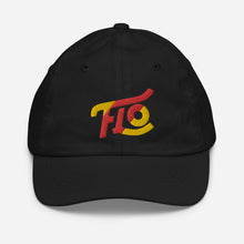 Load image into Gallery viewer, FLO Youth Baseball Cap (Red &amp; Gold Edition)