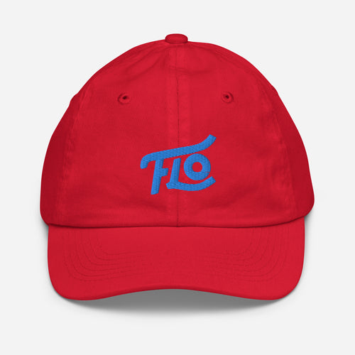 FLO Youth Baseball Cap (Aqua/Teal)