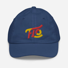 Load image into Gallery viewer, FLO Youth Baseball Cap (Red &amp; Gold Edition)