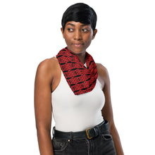 Load image into Gallery viewer, FLO Bandana (Black &amp; Red)