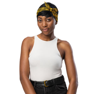 FLO Bandana (Yellow & Black)