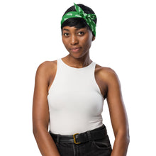 Load image into Gallery viewer, FLO Wings Bandana (Green)