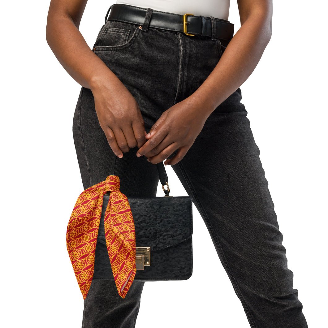 FLO Bandana (Red & Gold)