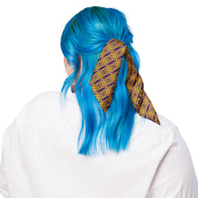 Load image into Gallery viewer, FLO Bandana (Purple &amp; Gold)