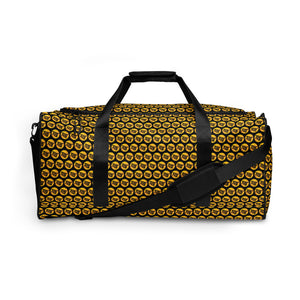 Custom FLO Duffle bag (Black & Gold)