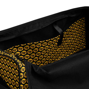 Custom FLO Duffle bag (Black & Gold)