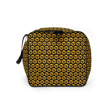 Load image into Gallery viewer, Custom FLO Duffle bag (Black &amp; Gold)