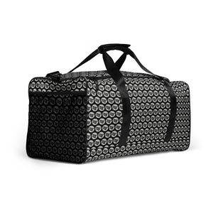 Custom FLO Duffle bag (Black & Silver)